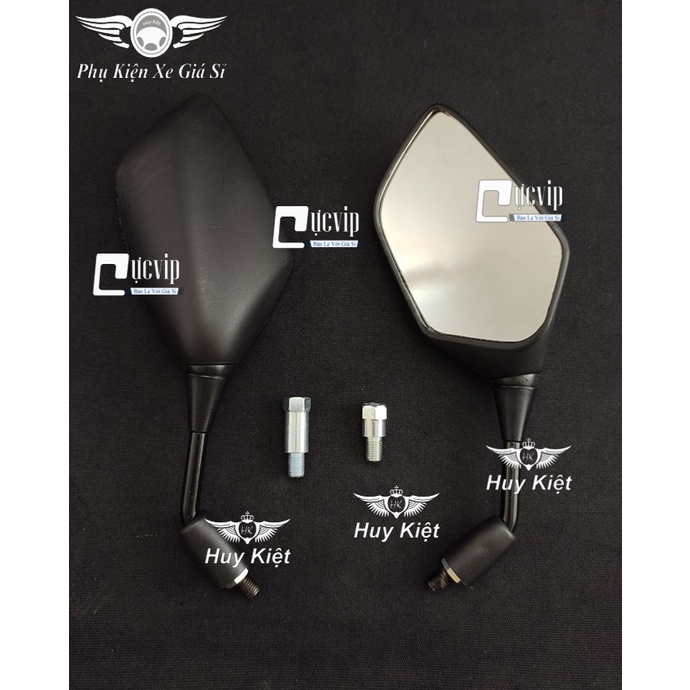 [Rẻ Vô Địch] Cặp Kính Gương Chiếu Hậu Vision 2013 - 2022 (Mẫu Mới 2022) Gắn Tất Cả Dòng Xe Honda Chân Kính 10Ly 5255