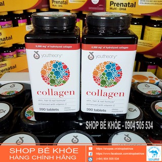 Viên uống bổ xung collagen youtheory - mỹ: 290v và 390v