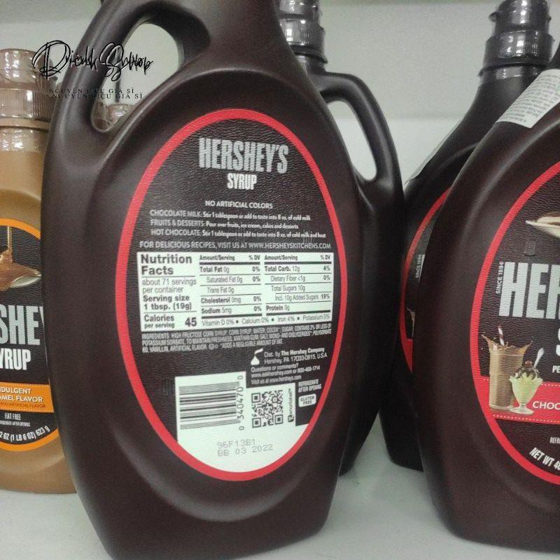 Xốt Syrup Hershey's Chocolate 680G & 1.36KG