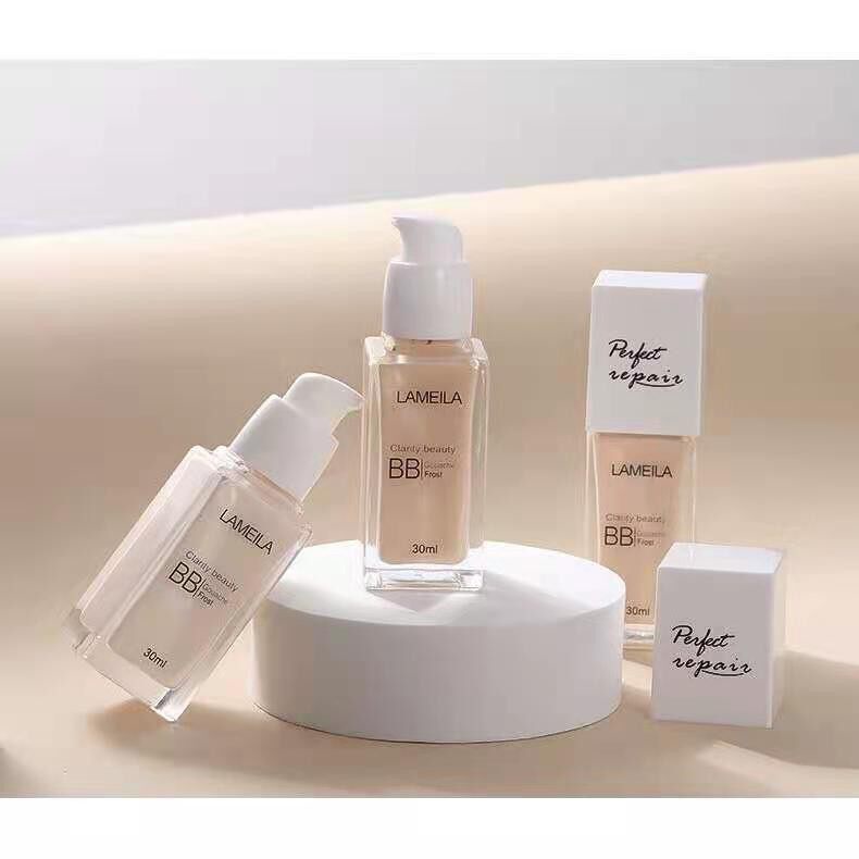Kem Nền BB skinyo Làm Sáng Da Chống Nếp Nhăn Mụn Trứng Cá Kem BB Trang Điểm Mắt Màu Đen Tiện Dụng