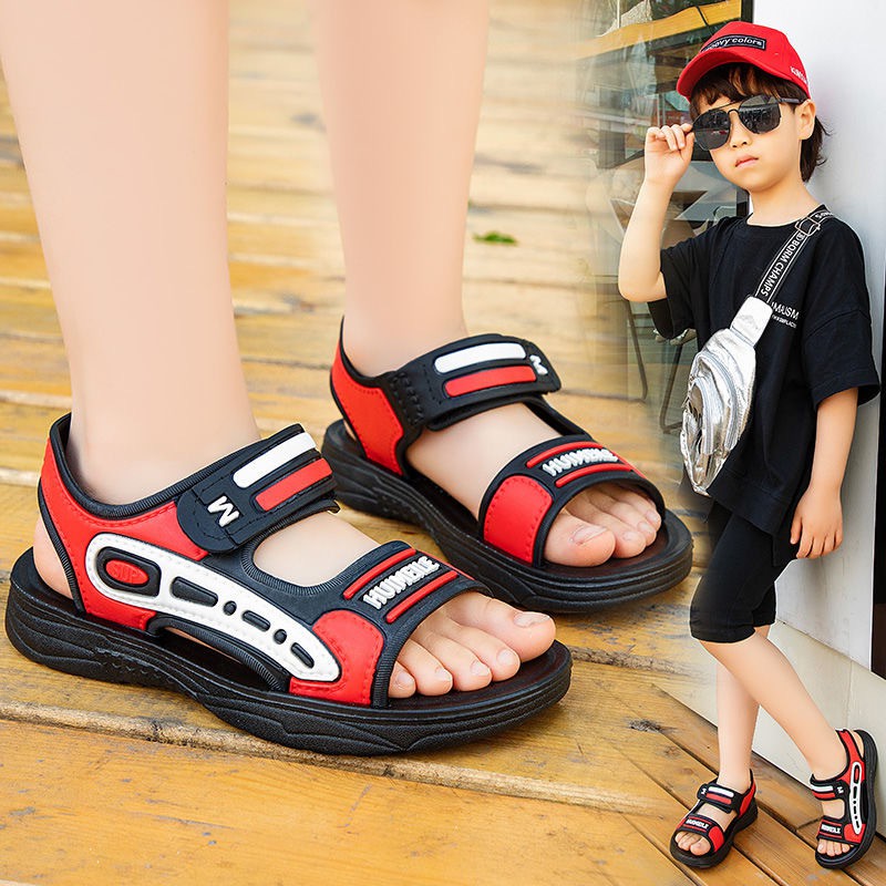 Dép nhựa sandal 3 màu học sinh Quảng Châu cao cấp Size 22-31