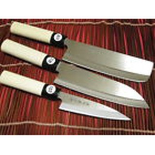 Dao thái cao cấp cán gỗ hoa văn (lưỡi nhọn)