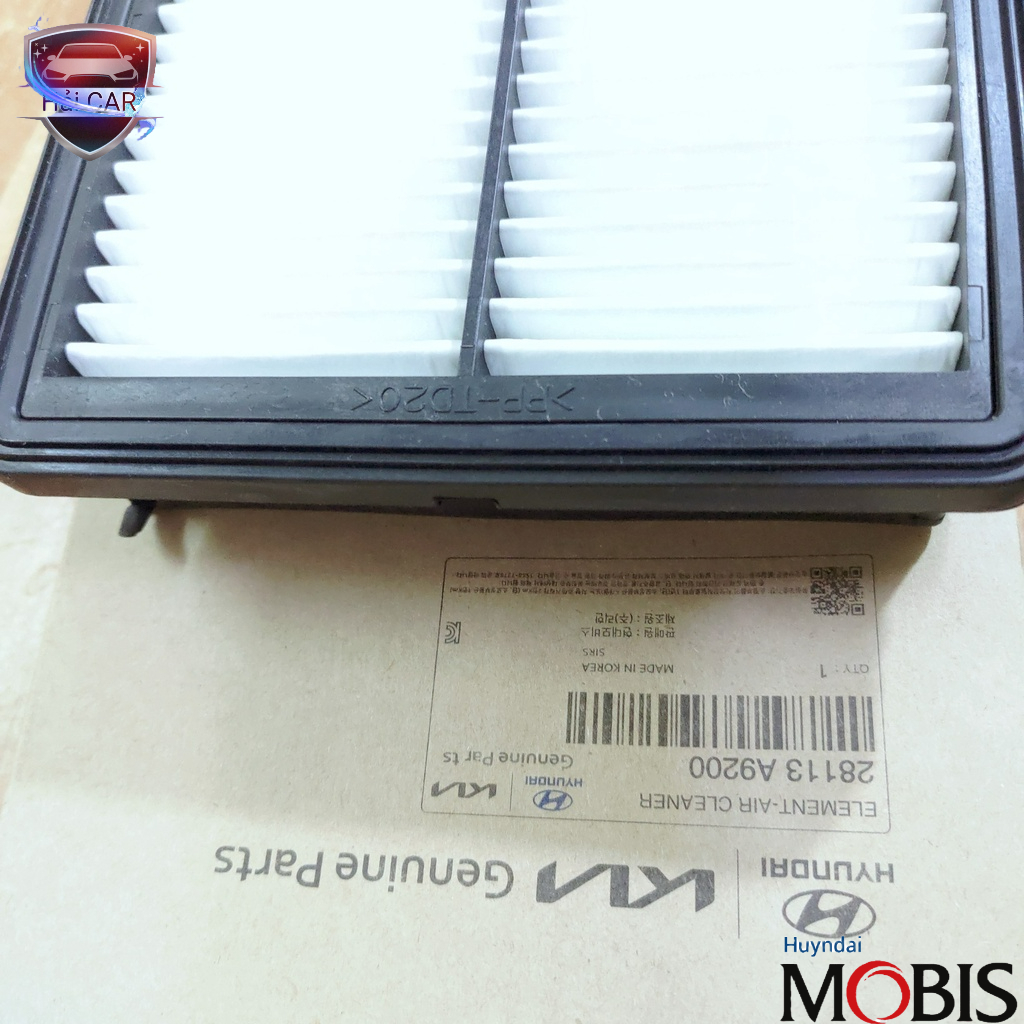 Lọc gió động cơ Diezel xe Kia Sedona Hyundai Santafe hàng CHÍNH HÃNG 28113A9200