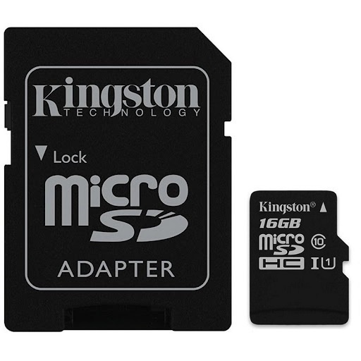 Thẻ Nhớ Micro SD Kingston 16Gb Class 10 - Hàng Chính Hãng Bảo Hành 5 Năm