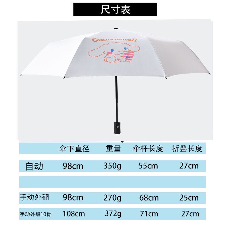 Dù Gấp Tự Động Chống Tia UV/Nắng Kiểu Hàn Quốc