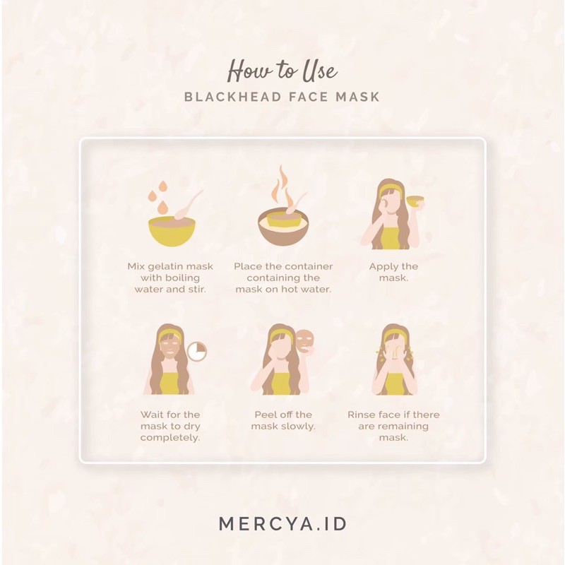 (Hàng Mới Về) Mặt Nạ Lột Mụn Đầu Đen By Mercya.Id | BigBuy360 - bigbuy360.vn