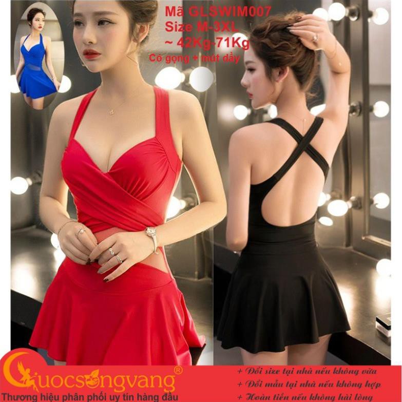Đồ bơi nữ váy đầm bơi và quần rời GLSWIM007 👙