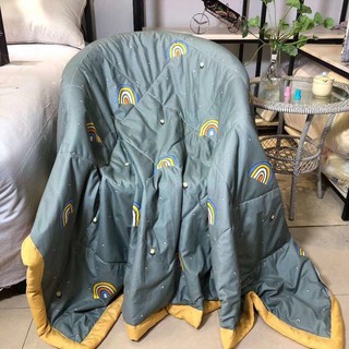Chăn hè đũi Zara Home 2mx2m3- CẦU VỒNG