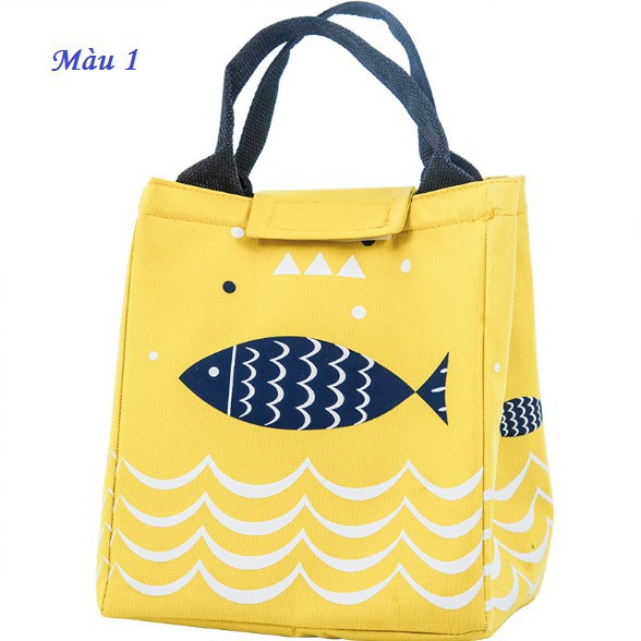 Túi Giữ Nhiệt Đựng Đồ Kiểu Nhật Có Kéo Khóa 2394 Lamon Store