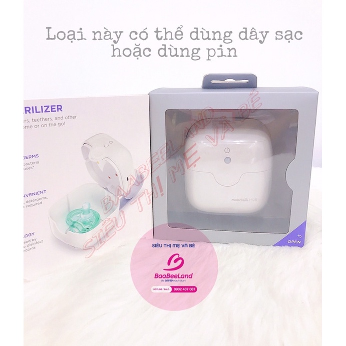 Máy tiệt trùng ti giả Mini Munchkin 59S - BAABEELAND