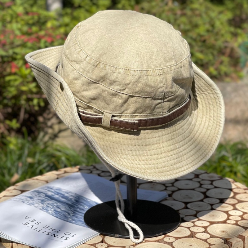 Mũ Cao Bồi Chống Tia Uv Thời Trang Mùa Hè Cho Nam Và Nữ