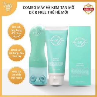 Combo máy và kem tan mỡ Dr Free thế hệ mới