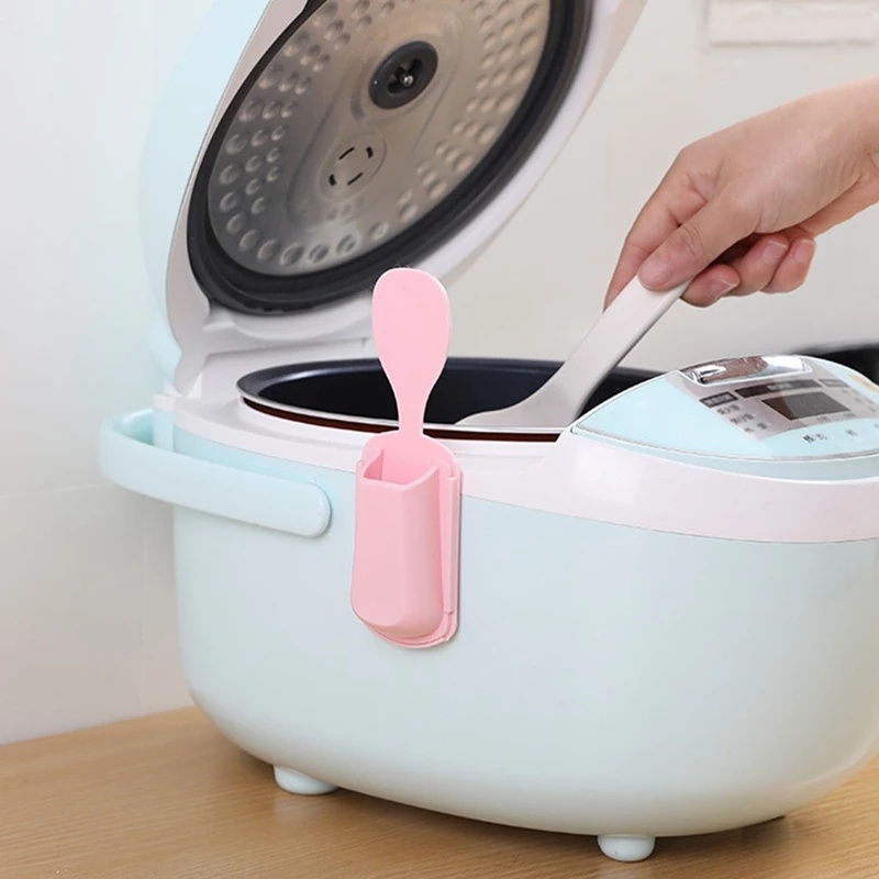 Giá đỡ muỗng múc cơm đa năng có thể tháo rời tiện lợi cho nhà bếp