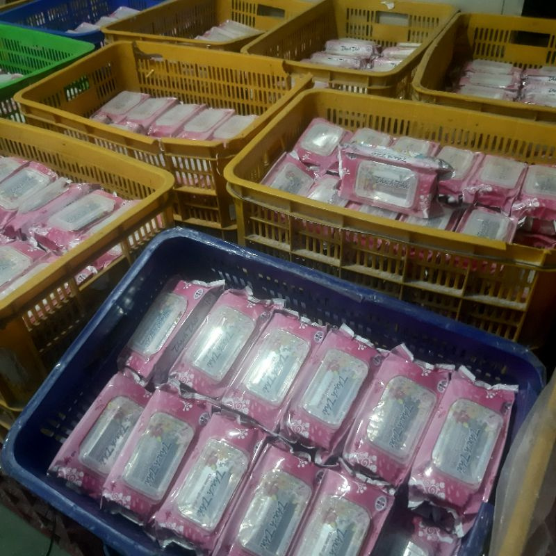 Khăn ướt cao cấp thạch thảo paby's 80 tờ một gói,mềm mại không mùi