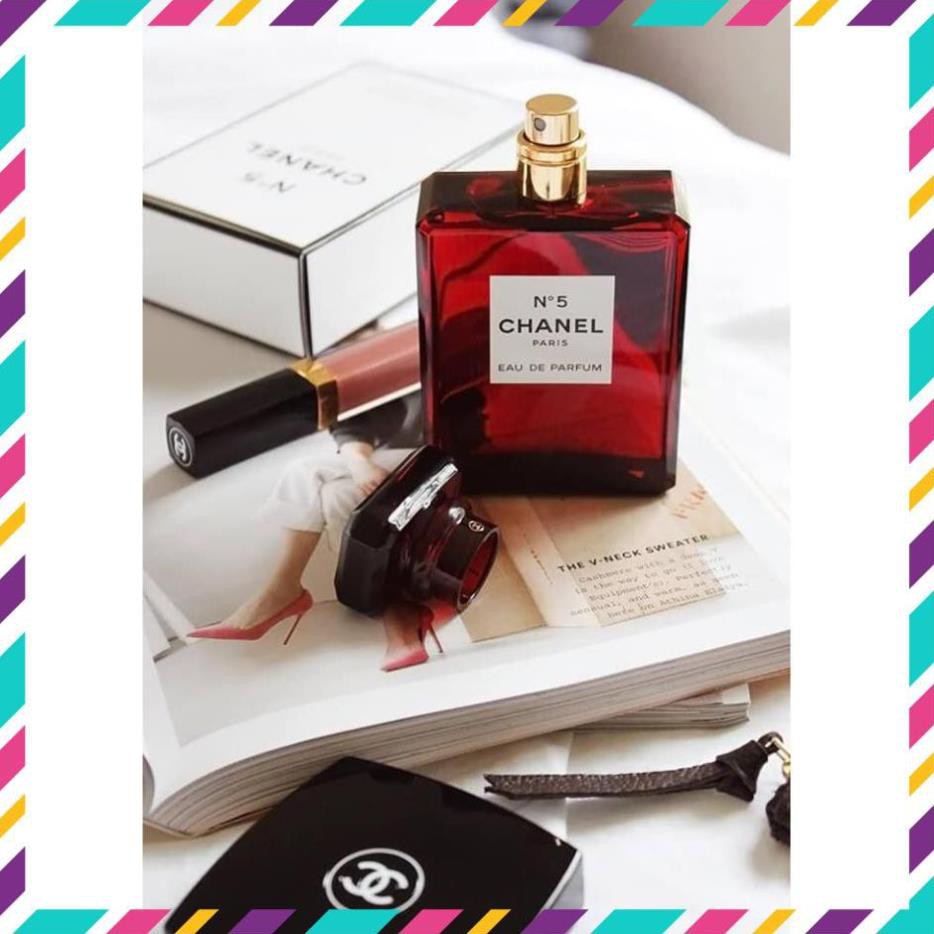 [TESTER] 🖤 Mẫu Chiết Nước Hoa Chính Hãng Chanel No.5 Red 2019 (5ml-10ml-20ml)