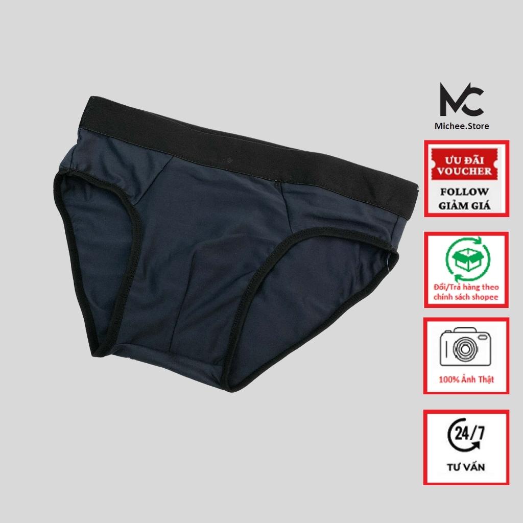 Quần lót nam Tam giác MC, Quần sịp nam Tam Giác cao cấp chất Cotton đẹp cạp cao co dãn 4 chiều