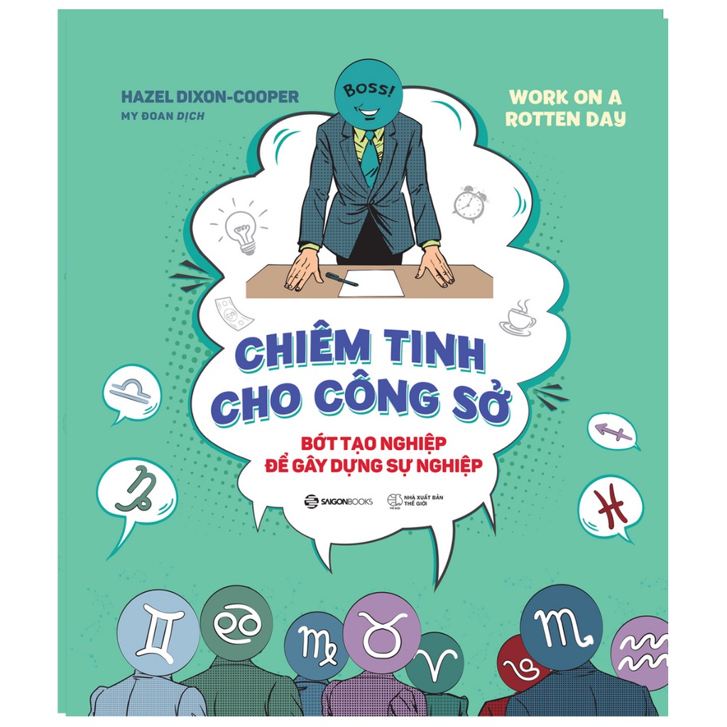 [Mã LIFEMALL995 giảm 10% đơn 99K] SÁCH - Chiêm tinh cho công sở (Work On A Rotten Day) - Tác giả Hazel Dixon-Cooper