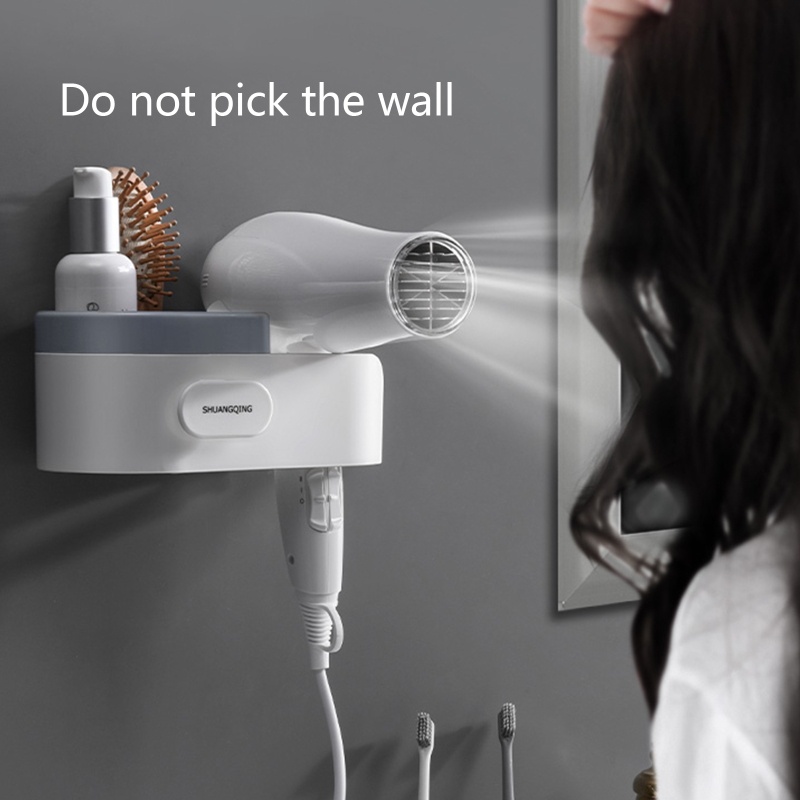 Giá Đỡ Máy Sấy Tóc Gắn Tường Đa Năng Tiện Dụng