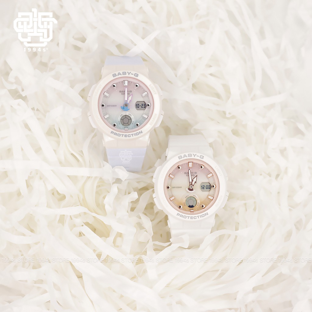Đồng hồ nữ Casio Baby-G BGA-250 / BGA-250-7A3 chống va đập, chống nước 100m, hàng chính hãng bảo hành 05 năm