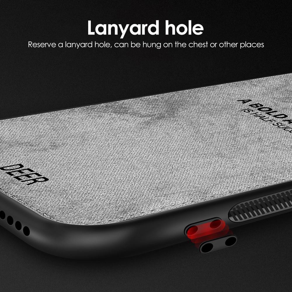 Ốp điện thoại vải mềm chống sốc in hình hươu vintage cho Xiaomi Mi 11T Pro 11 Lite 5G NE