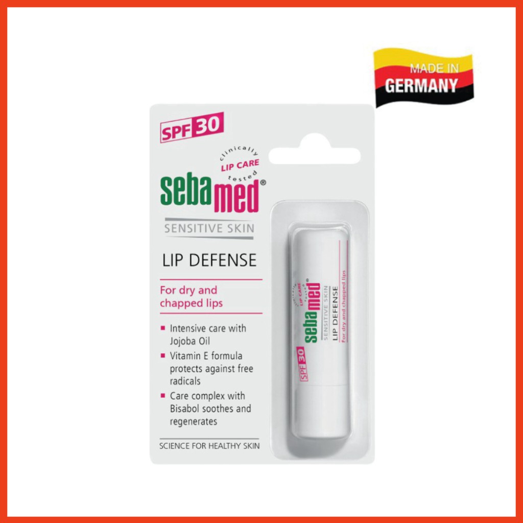 [CHÍNH HÃNG] Sebamed Son Dưỡng Ẩm Cho Môi Sensitive Skin Lip Defense 4.8g