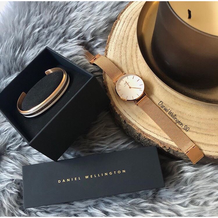 Đồng hồ Nam Nữ - D,,W CLASSIC PETITE - Dây vàng hồng Mặt trắng- DW00500043 - 28mm 32mm | BigBuy360 - bigbuy360.vn