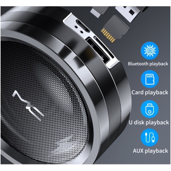 Loa Mini Bluetooth MC Nghe Nhạc Cực Chất- Loa Mini Nghe Nhạc Sống Động, Tiện Lợi- Loa Không Dây Thiết Kế Siêu Nhỏ Gọn