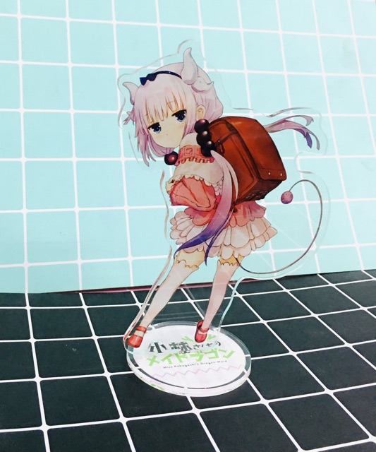 Tượng anime maid dragon, Standee anime maid dragon,mô hình maid dragon