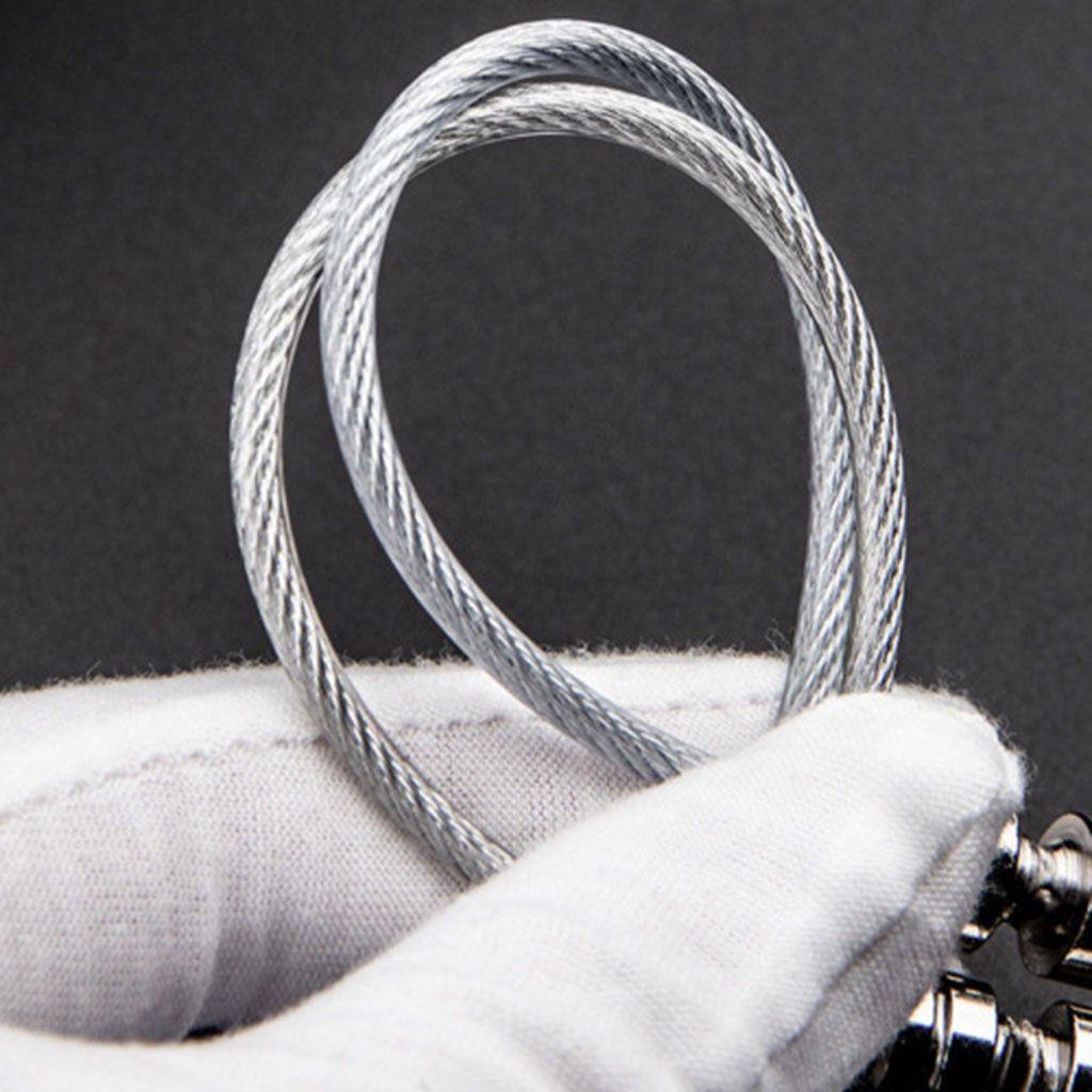 Khóa Cửa Tủ Bằng Dây Thép Dày Dặn Đa Năng Không Cần Khoan Tiện Dụng