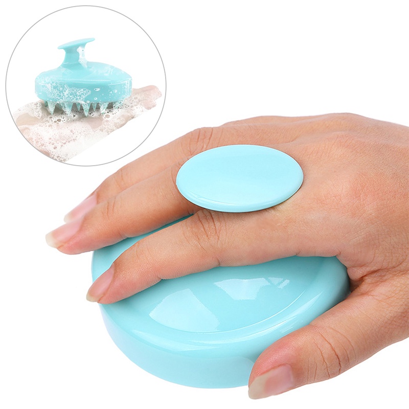 Lược gội đầu bằng silicon mát xa da đầu giảm rụng kích thích mọc tóc