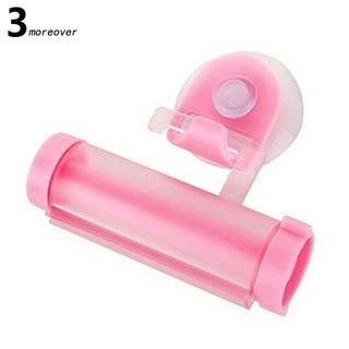 MORE☼Useful Plastic Rolling Tube Squeezer Toothpaste Easy Dispenser Bathroom Holder