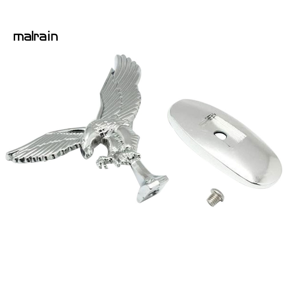 Miếng Dán Nắp Capo Xe Hơi Hình Đại Bàng 3d Bằng Kim Loại