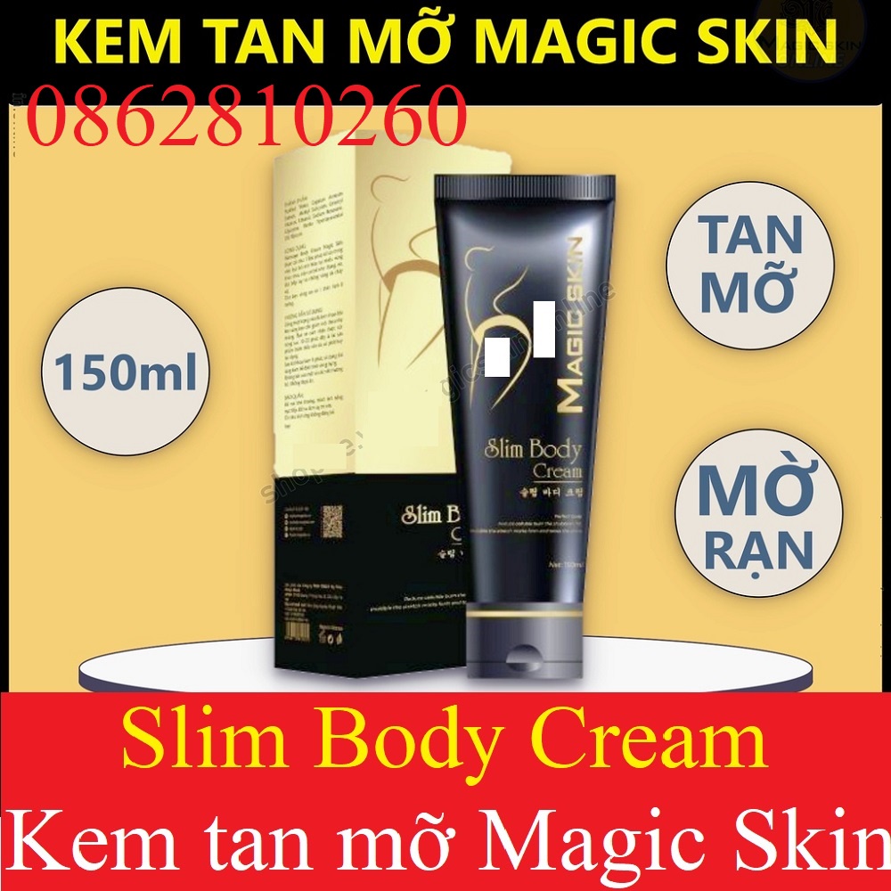 Kem Tan Mỡ Quế Gừng Magic Skin Slim Body Cream