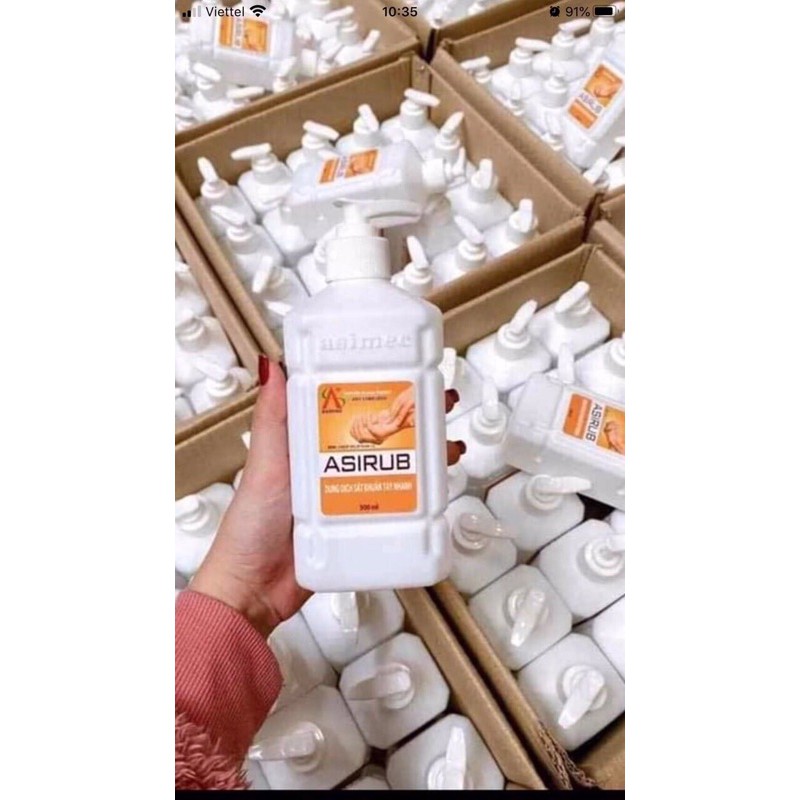 Dung dịch sát khuẩn tay Asirud 500ml | BigBuy360 - bigbuy360.vn