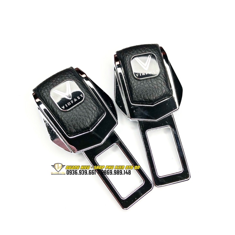 Bộ 2 chốt cài dây an toàn Vinfast Fadil, Lux A, SA, VF8, VF9, E34, Mazda, kia, honda, hyundai, toyota….