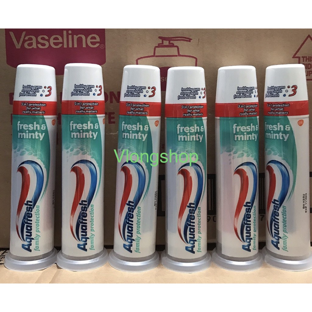 Kem đánh răng Aquafresh whitening-100ml