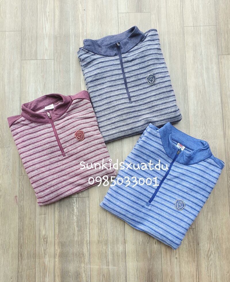 Áo nam PWX loại KẺ NGANG