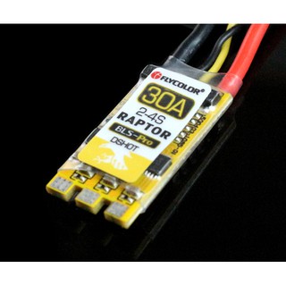 Mạch điều tốc không chổi than Flycolor Raptor BLS Pro BLHeli_S 30A DSHOT 2-4S