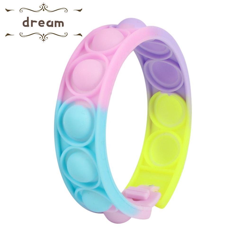 【DREAMLIFE】Toys Toy Bracelet Bubbles Color Decompression Pioneer Of Rodent Control
