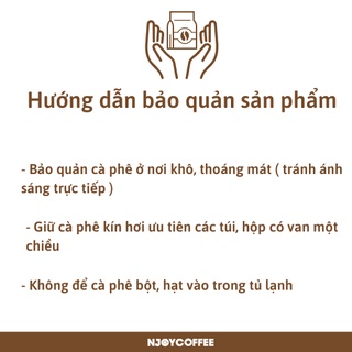 Cà Phê Fine Robusta winey (Pha phin, Moka pot) - Njoy Coffee
