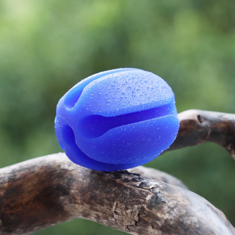 Dây Cao Su Buộc Cần Câu Cá Hình Quả Trứng Màu Xanh Lá / Xanh Dương