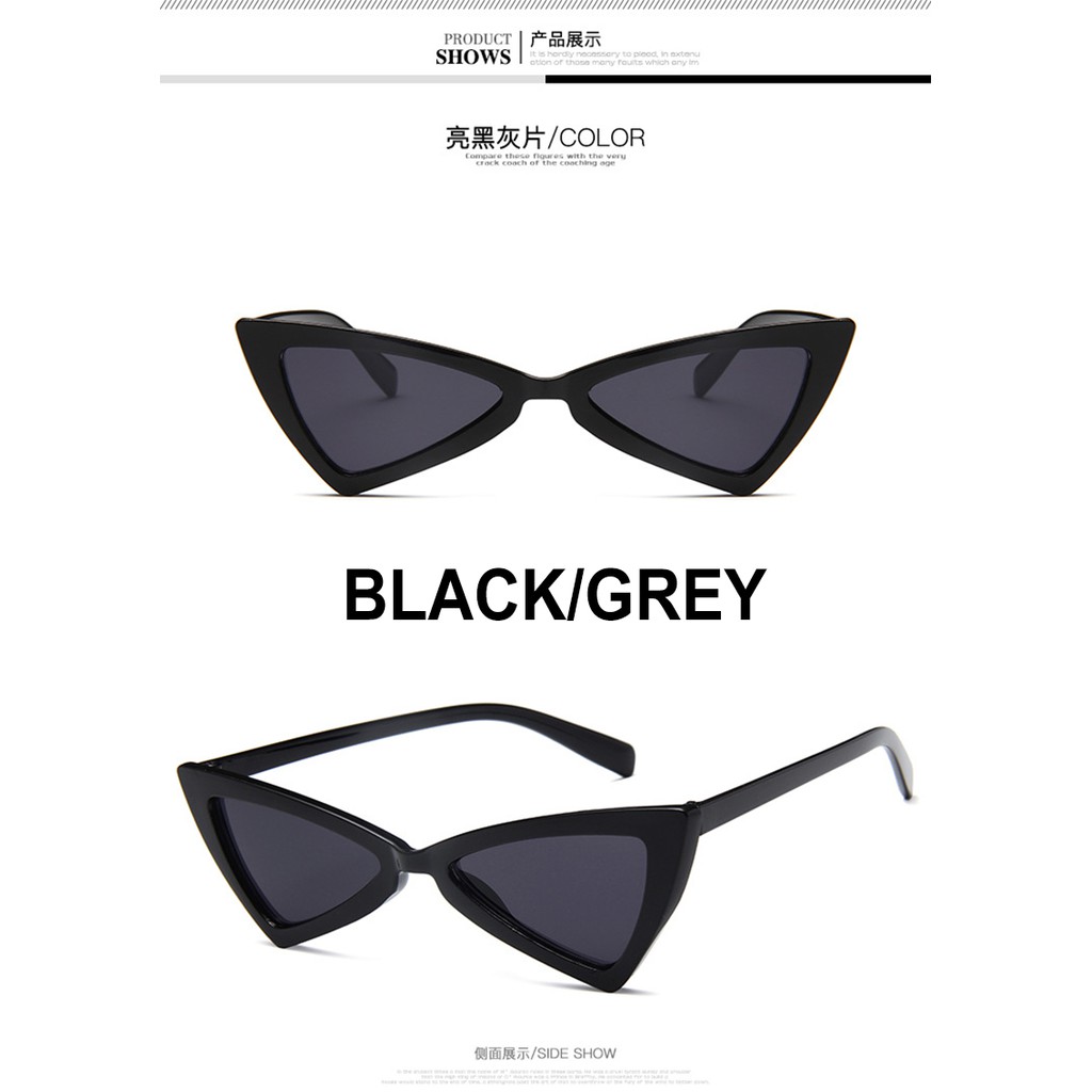 Kính Mát Nam Nữ Gọng Tam Giác Phong Cách Hip Hop | BigBuy360 - bigbuy360.vn