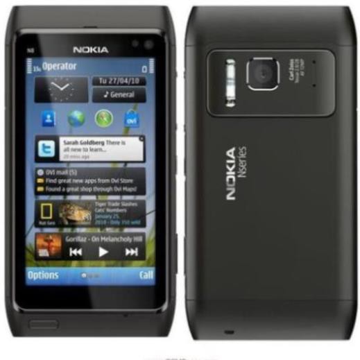 [Mã ELMS5 giảm 7% đơn 300K] Điện Thoại Nokia N8 Cảm Ứng Bộ Nhớ 16G WiFi 3G Chính Hãng Bảo Hành 6 Tháng