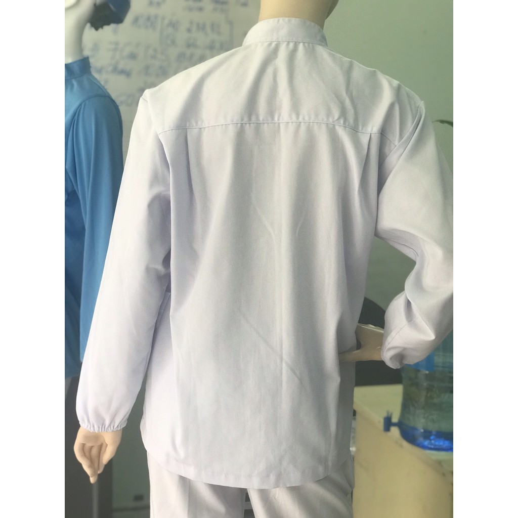 Quần Áo Thực Phẩm Trắng cho Nam Nữ _ Hình chụp thật