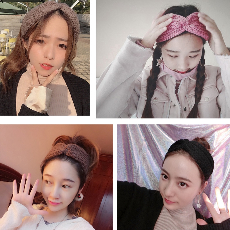 Băng Đô Len Móc Đa Năng Thời Trang Cho Nữ