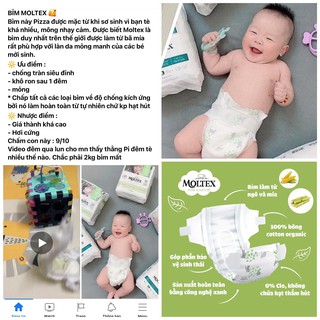 Bỉm/Tã Quần Moltex Maxi (Cho bé 7-11kg)-22 Miếng