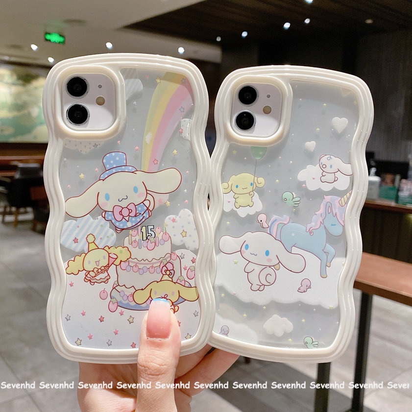 Ốp Điện Thoại Họa Tiết Hoạt Hình Chú Chó Cinnamon Dễ Thương Cho iPhone 13 12 11 Pro Max SE2020 X XR XS Max 8 7 Plus 2 Trong 1