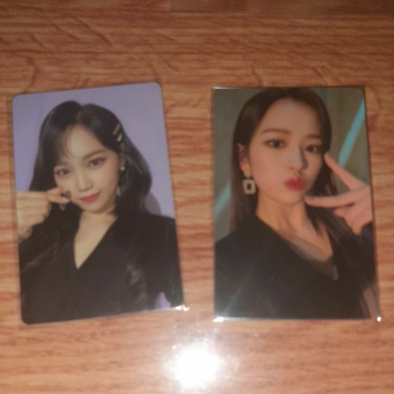 Ảnh thẻ pre-order Kim Chaewon , Ahn Yujin ONE-REELER OFFICIAL , IZ*ONE OFFICIAL