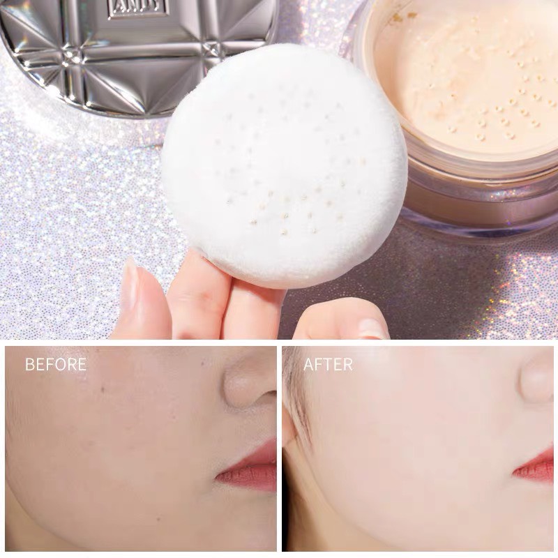 Phấn phủ kiềm dầu bắt sáng MACK ANDY