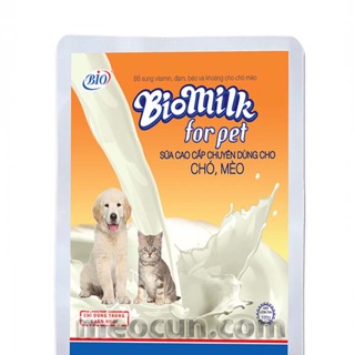 Combo 5 bịch Sữa bio milk cho chó mèo